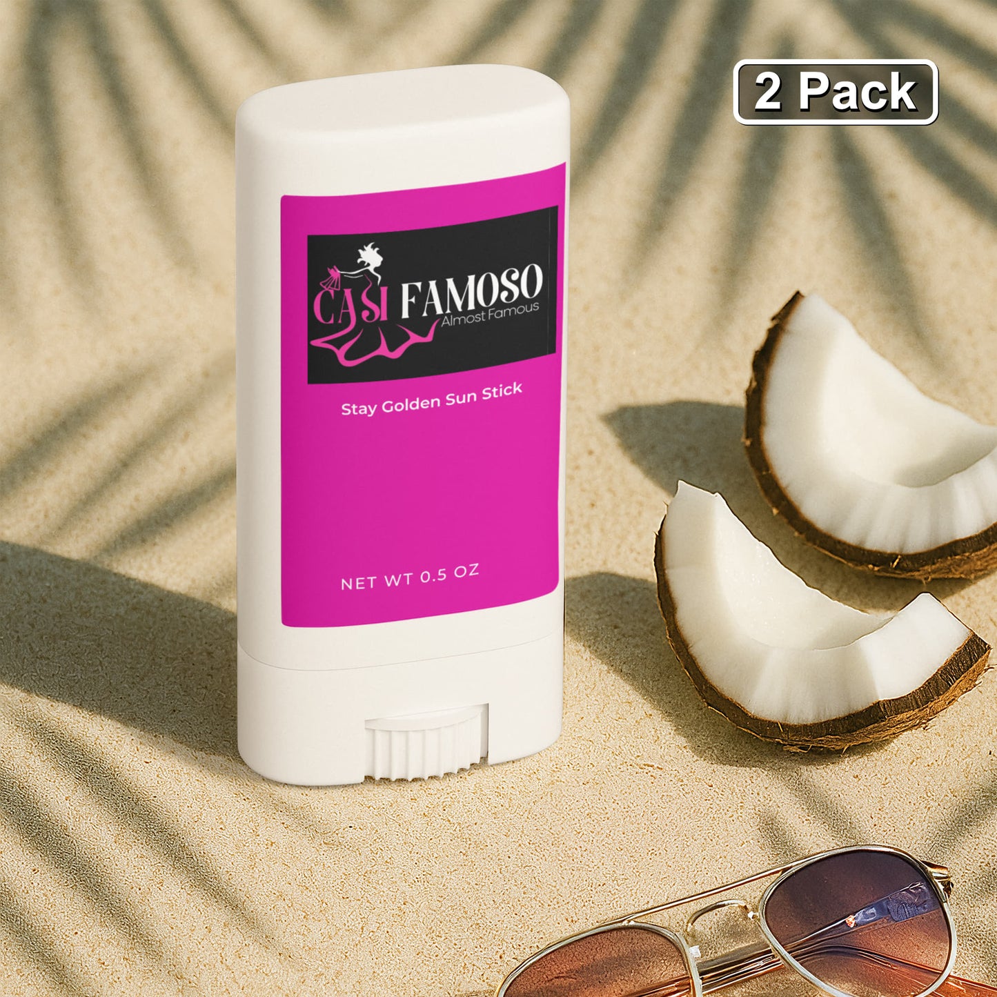 2 Pack Stay Golden Sun Stick